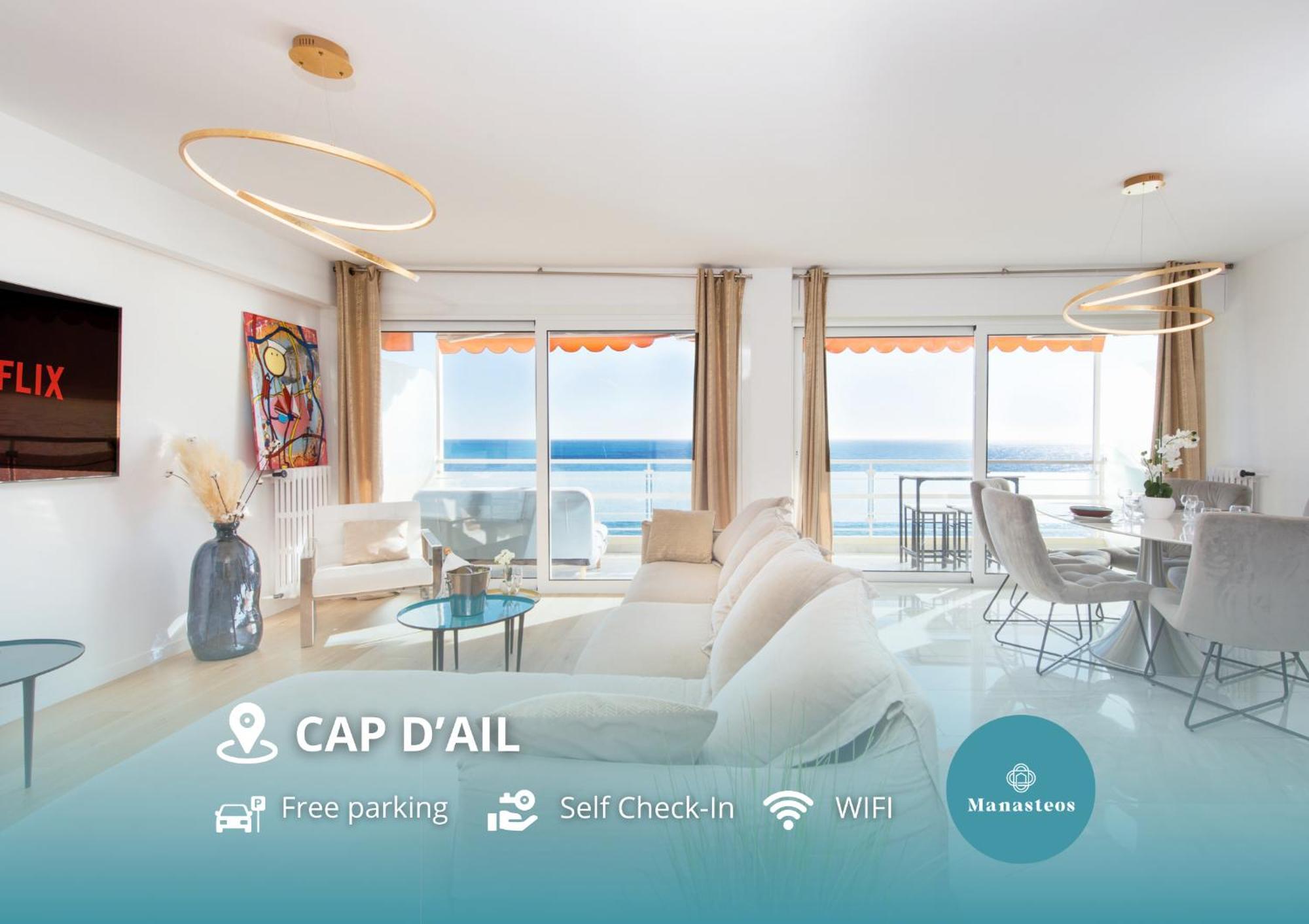 Luxueux - Terrasse Vue Mer - Parking Prive - Bo Saint-Antoine  Exterior foto